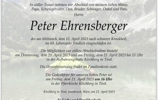 Parte Peter Ehrensberger