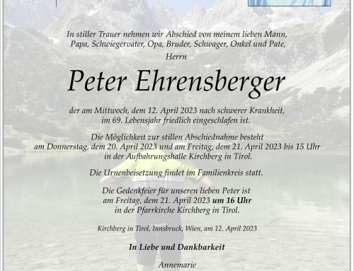 Peter Ehrensberger